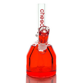 CHEECH GLASS 8" FULL GLYCERINE RIG-RED